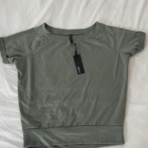 NWT Women's Olive Green Top - super soft - small